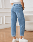 2 Jeans de Grossesse + 1 Combi - short de Grossesse - Ima Boutique Paris