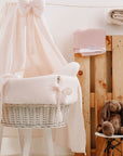 Berceau Nid Douillet Pré - Monté - Kit Complet (Berceau + Matelas + Voile) - Ima Boutique Paris