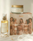 BOX Parfaite Soin du Ventre Anti - vergetures de Grossesse - Huile + Baume de Massage - Ima Boutique Paris