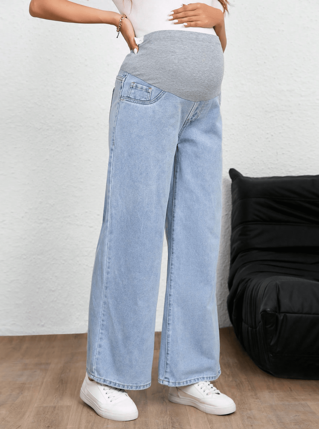 2 Jeans de Grossesse + 1 Combi - short de Grossesse - Ima Boutique Paris