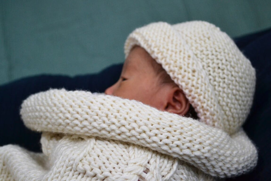 Bonnet évolutif Cocon naissance - 100% laine - Ima Boutique Paris