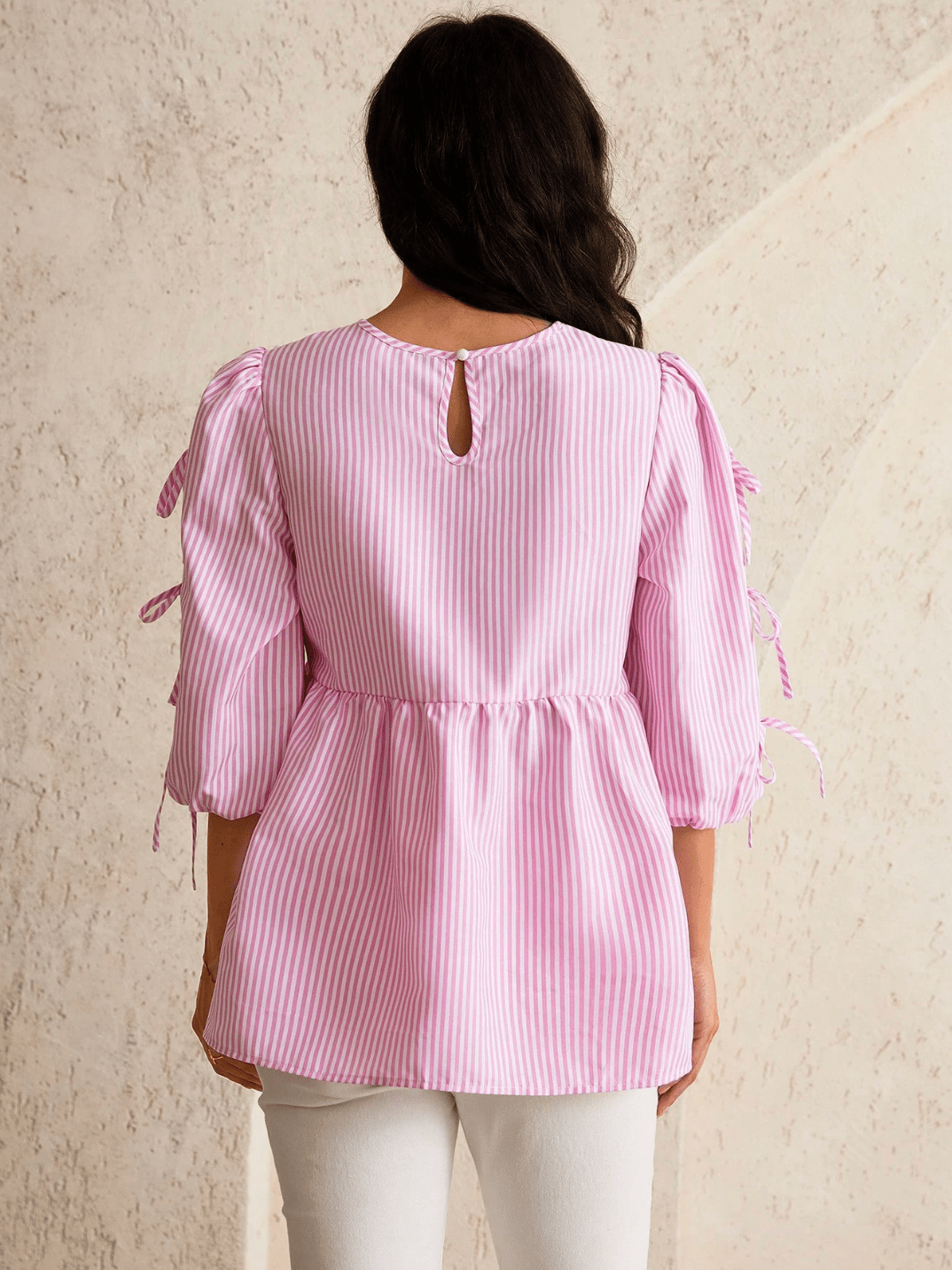 Chemisier pour femme enceinte - ÉTÉ rose - Ima Boutique Paris