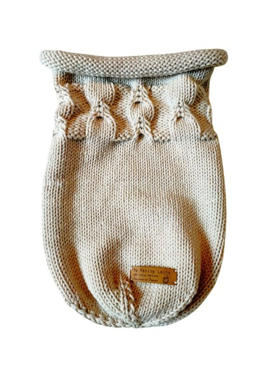 Cocon de naissance 0-6 mois - 100% laine - Ima Boutique Paris