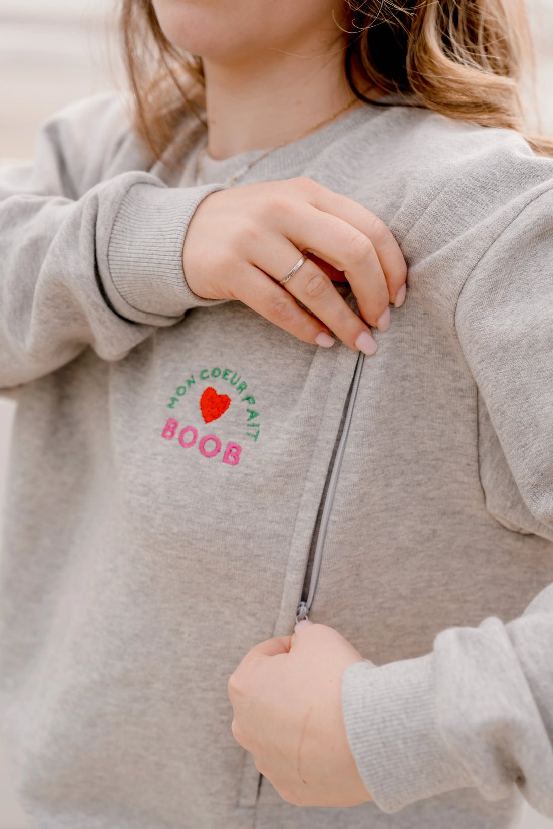 Kit de 3 Hauts d'Allaitement (T-shirt + Sweat + Pull) - Best Cadeau 2025 - Ima Boutique Paris