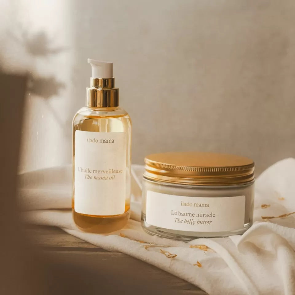 Coffret de 3 Huiles Merveilleuse Anti-vergeture Grossesse- Estompe Garantie