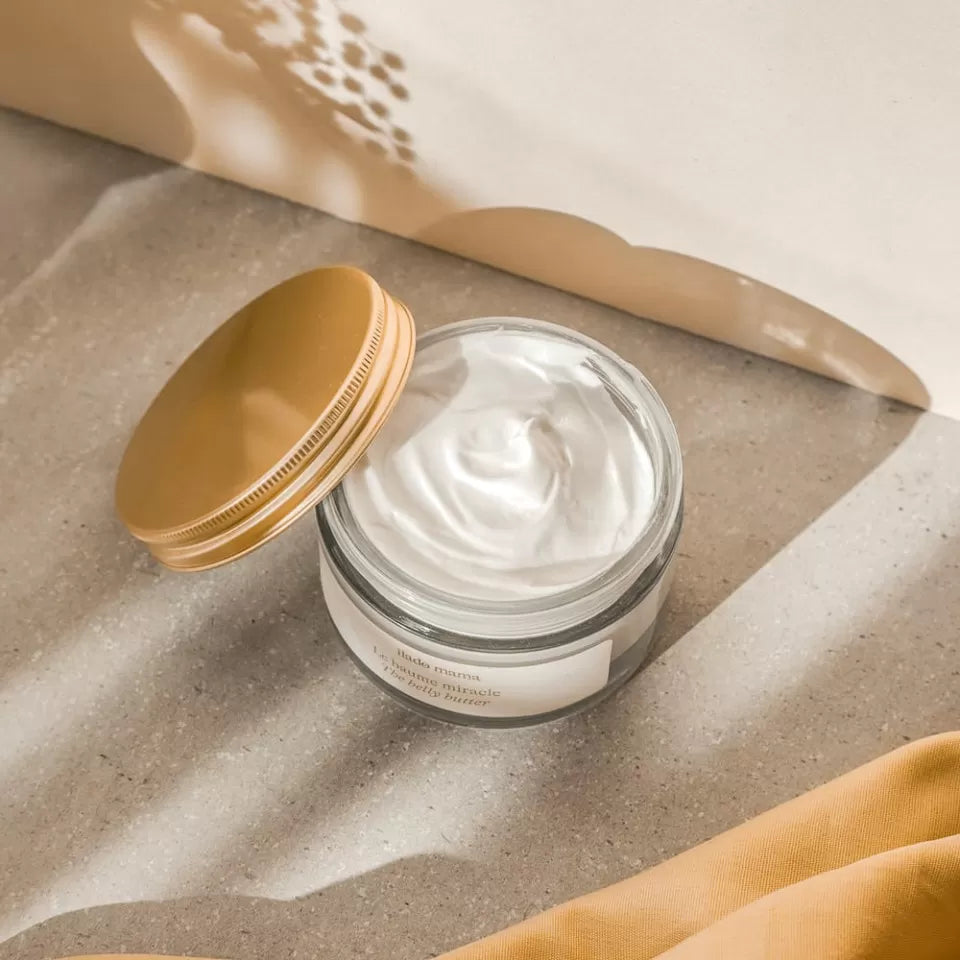 BOX Parfaite Soin du Ventre Anti-vergetures de Grossesse- 3 Baumes de Massage