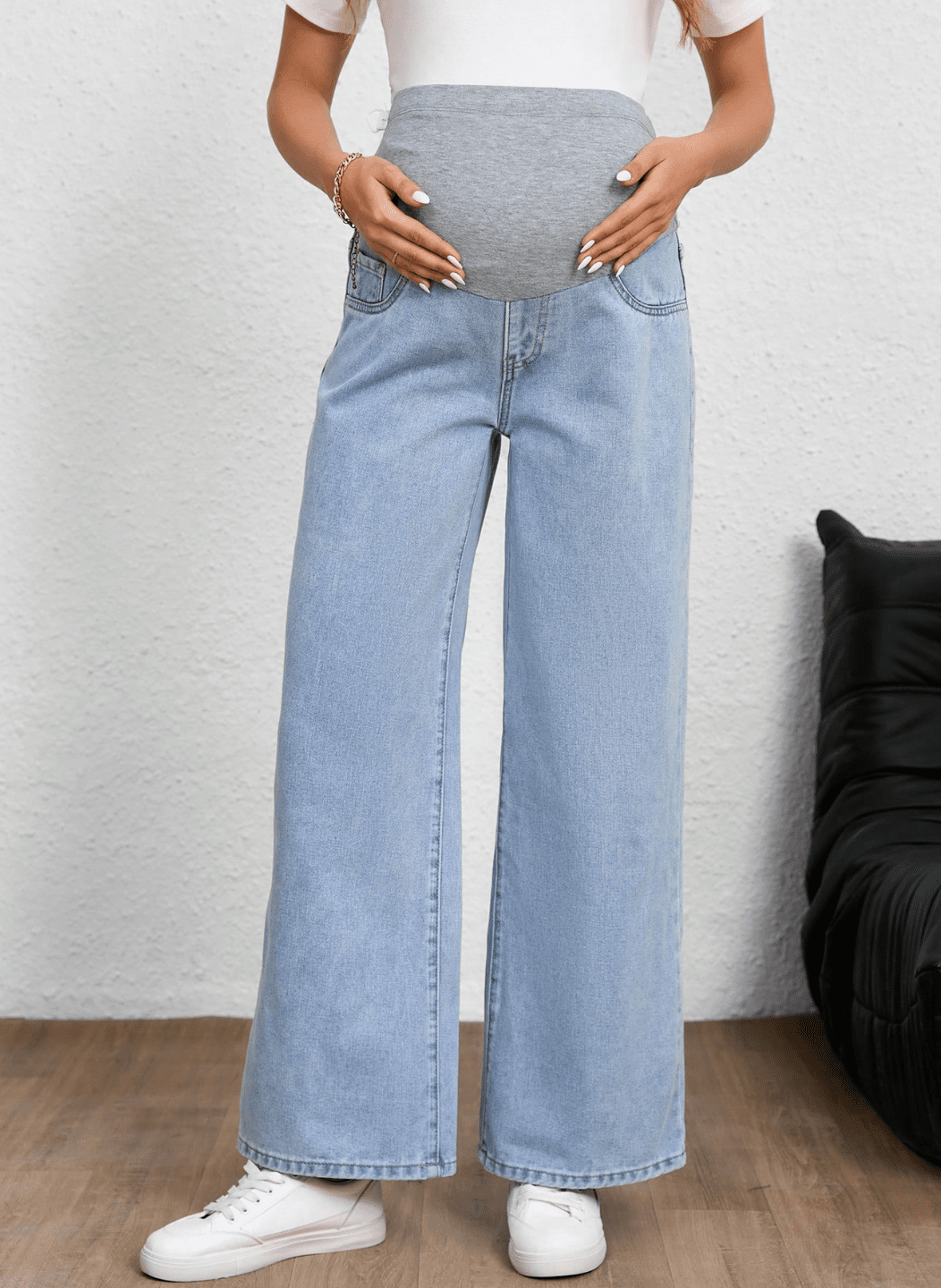 Lot de 3 Bas de Grossesse | Jean +Collant + Legging de Grossesse - Ima Boutique Paris