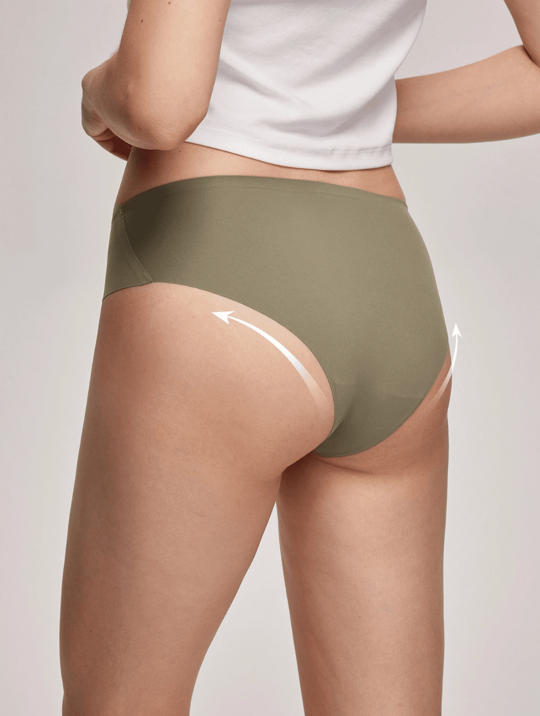 Lot de 4 Culottes basiques confortables à taille haute, sans couture - sans trace - Ima Boutique Paris