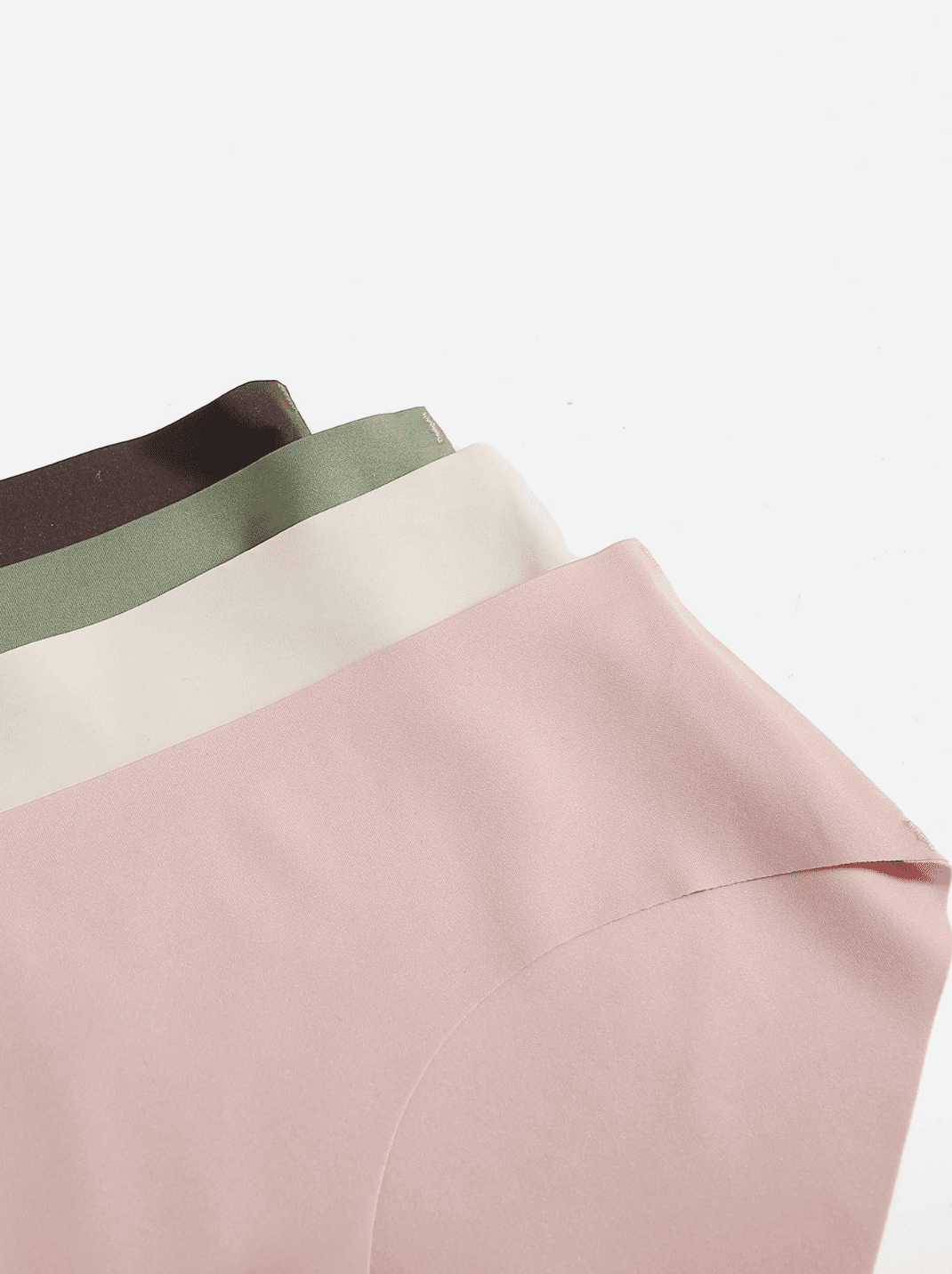 Lot de 4 Culottes basiques confortables à taille haute, sans couture - sans trace - Ima Boutique Paris