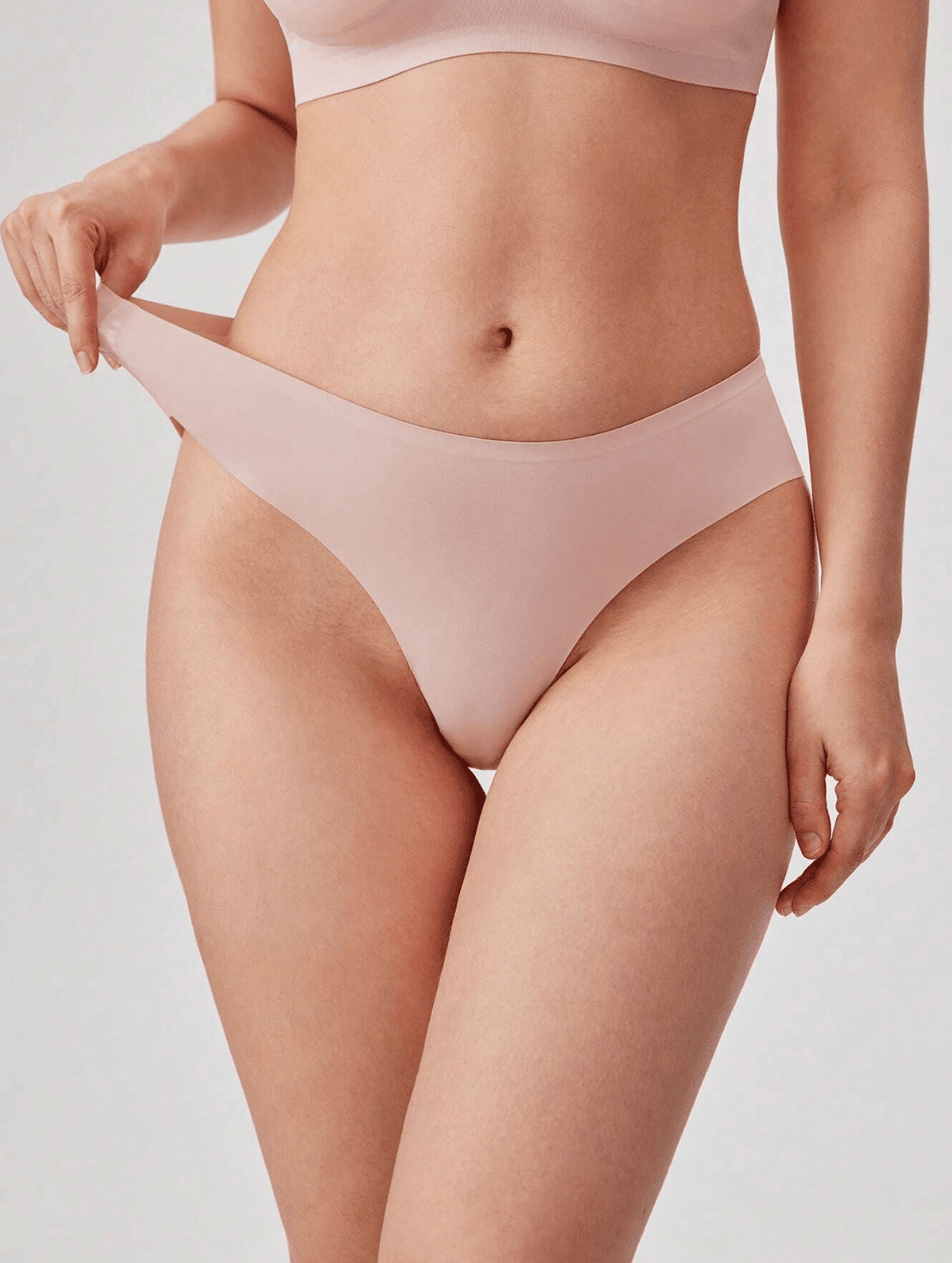 Lot de 4 Culottes basiques confortables à taille haute, sans couture - sans trace - Ima Boutique Paris