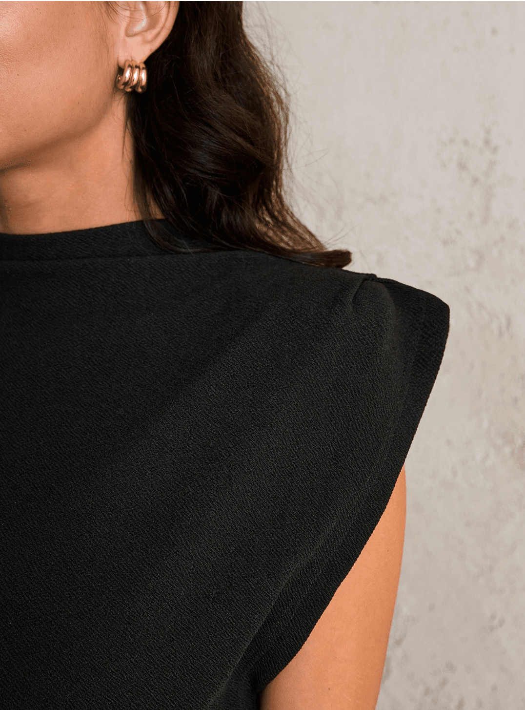 Robes de Grossesse À Manche Moulante Noire | Ima Boutique Paris - Ima Boutique Paris