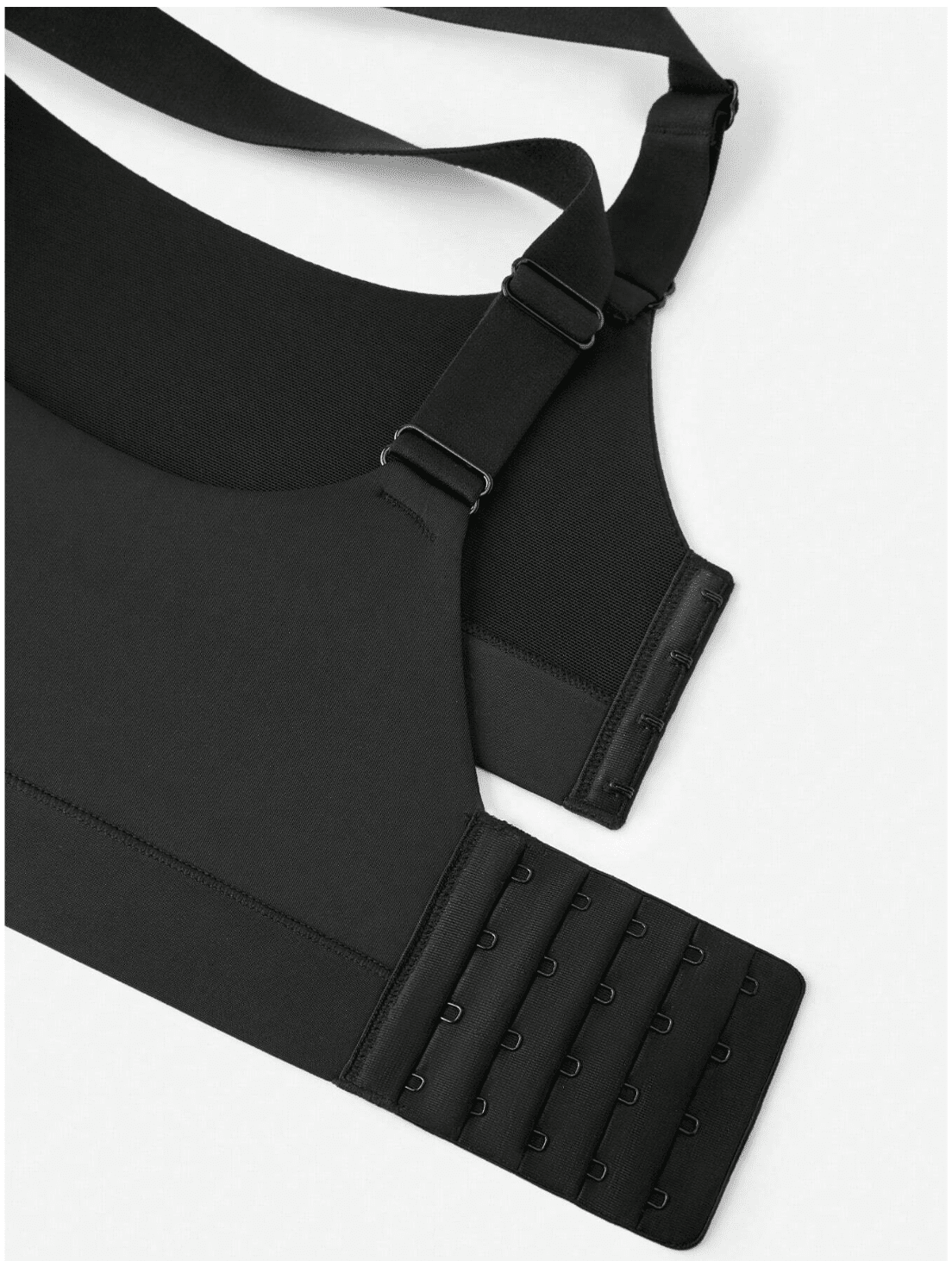 Soutien d'allaitement noir sans armature et confortable - compatible au tire - lait - Ima Boutique Paris