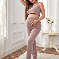 Ensemble de grossesse legging et top en jersey + maternité - Ima Boutique Paris