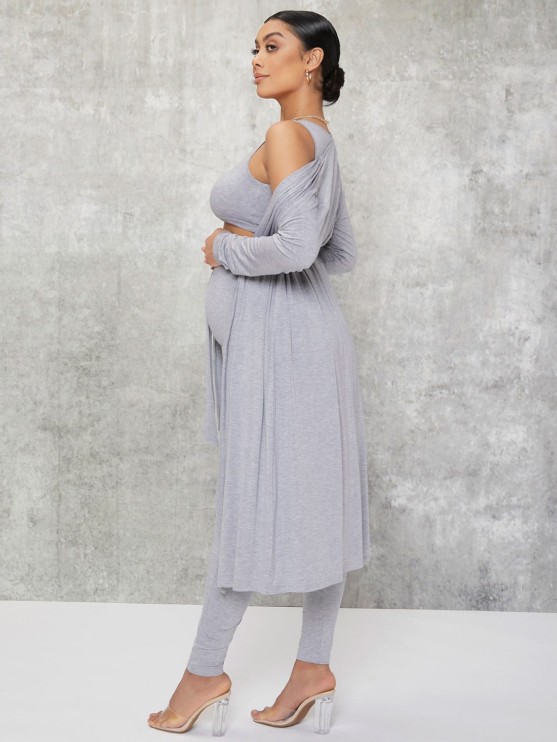 Ensemble de grossesse legging et top en jersey + maternité – Ima Boutique  Paris