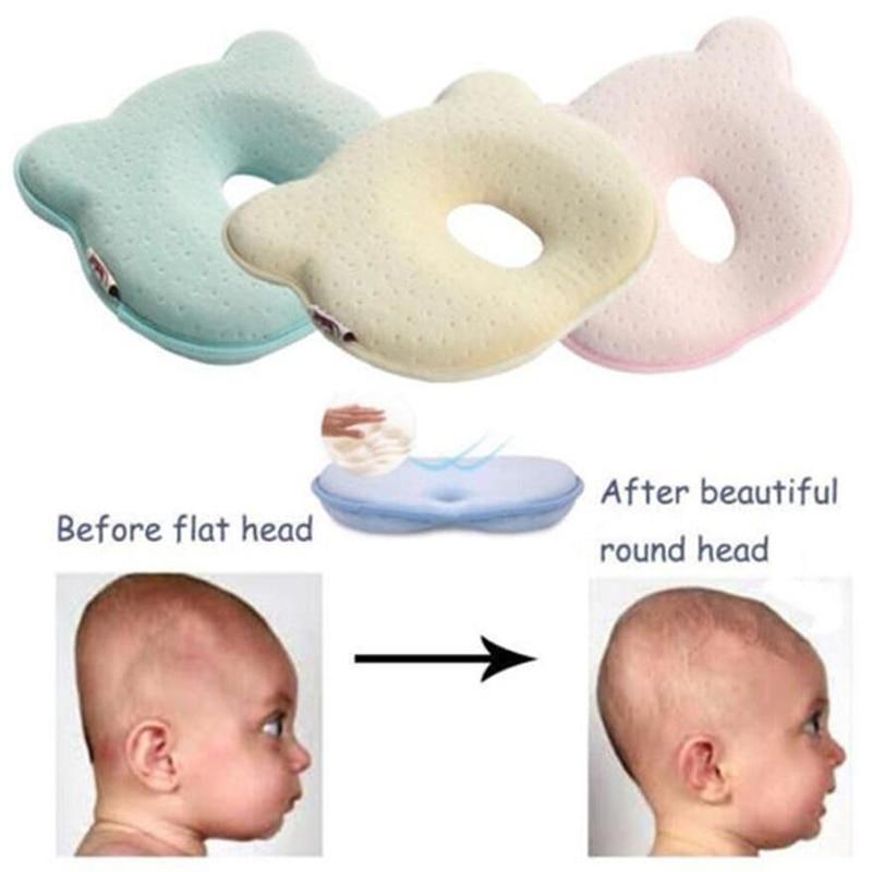 Oreiller bébé anti tête plate en coton et velvet NÉO VINTAGE