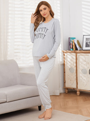 Pyjama de grossesse + allaitement - Ima Boutique Paris