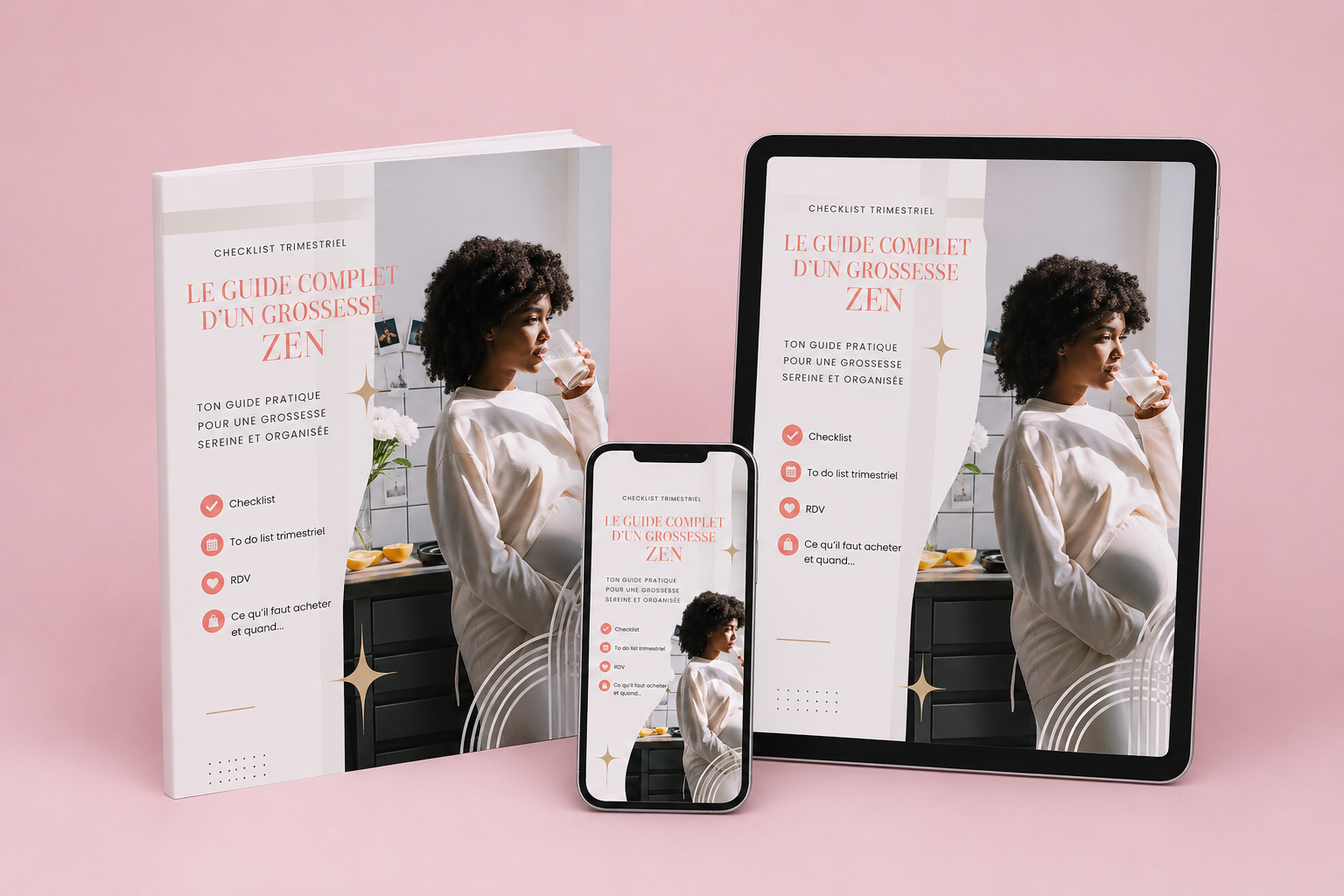 le-guide-dune-grossesse-de-A-a-Z une femme enceinte sereine grace au guide gratuit dune grossesse zen par ima boutique